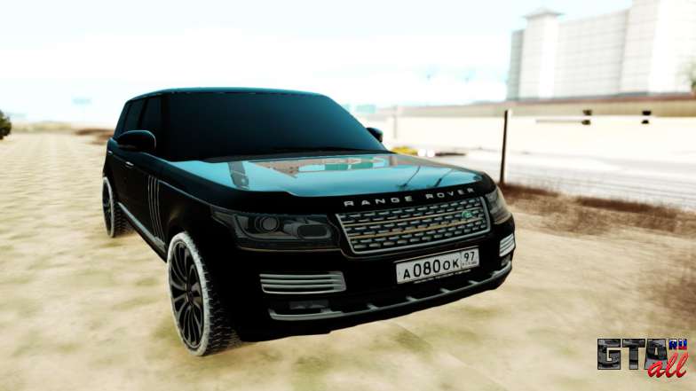 Land Rover Range Rover SVA  для GTA San Andreas - вид спереди