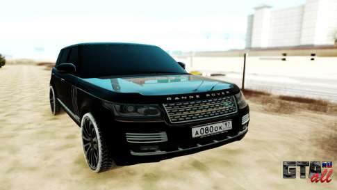 Land Rover Range Rover SVA  для GTA San Andreas - вид спереди