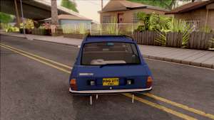 Renault 12 для GTA San Andreas - вид сзади