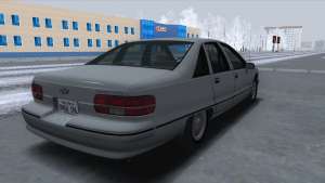 Chevrolet Caprice Classic 1992 для GTA San Andreas - вид сзади