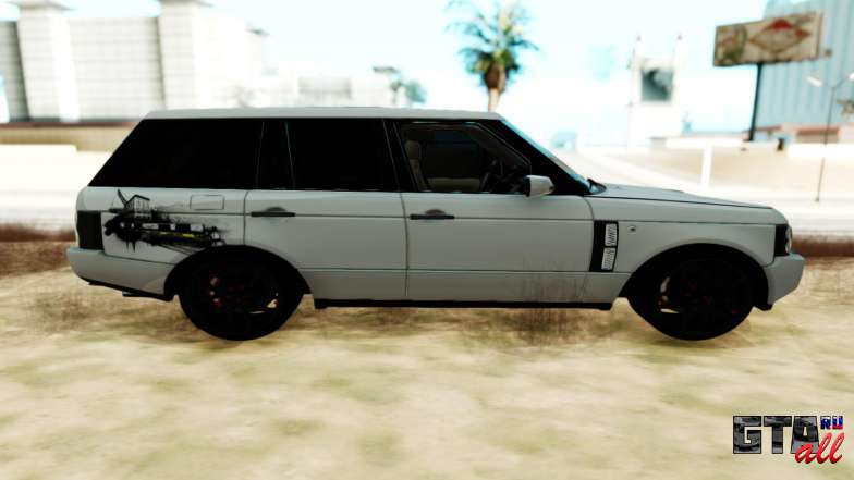 Range Rover Vogue для GTA San Andreas - вид сбоку