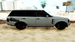 Range Rover Vogue для GTA San Andreas - вид сбоку