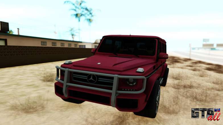 Mercedes-Benz G65 для GTA San Andreas - вид спереди