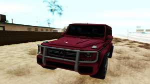 Mercedes-Benz G65 для GTA San Andreas - вид спереди