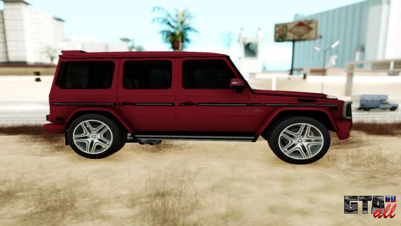 Mercedes-Benz G65 для GTA San Andreas - вид сбоку