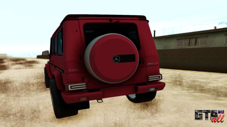 Mercedes-Benz G65 для GTA San Andreas - вид сзади