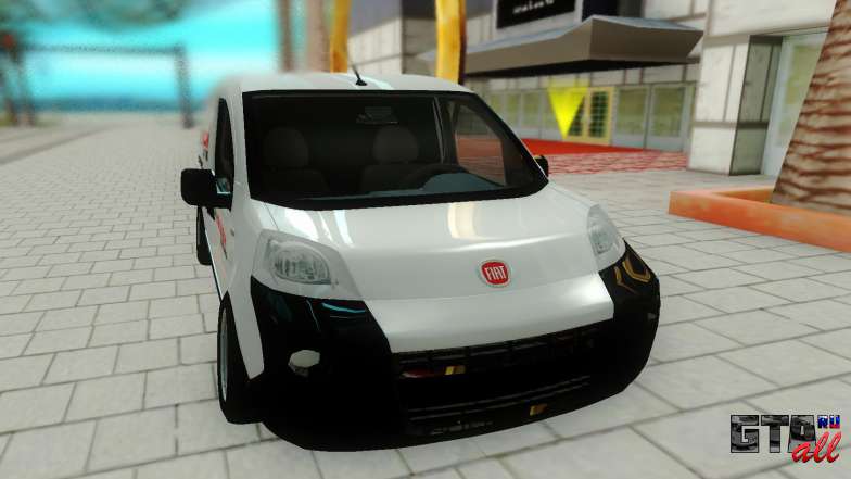 Fiat Fiorino для GTA San Andreas - вид спереди