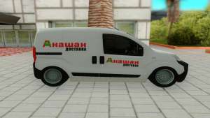 Fiat Fiorino для GTA San Andreas - вид сбоку