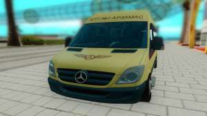 Mercedes-Benz Sprinter для GTA San Andreas - вид спереди