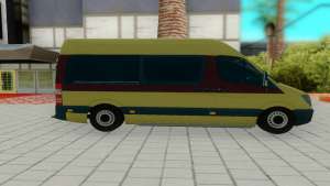 Mercedes-Benz Sprinter для GTA San Andreas - вид сбоку