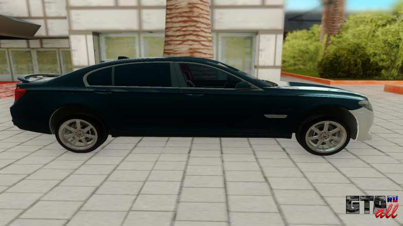 BMW 750i для GTA San Andreas - вид сбоку