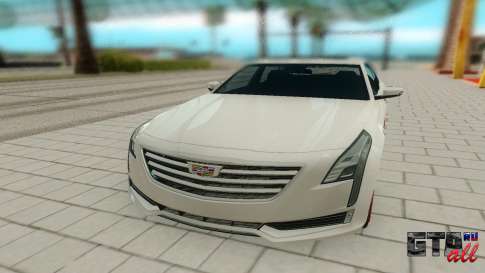 Cadillac CT6 для GTA San Andreas - вид спереди