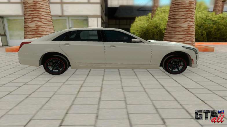 Cadillac CT6 для GTA San Andreas - вид сбоку