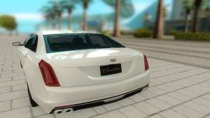 Cadillac CT6 для GTA San Andreas - вид сзади