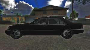 Mercedes-Benz S600 для GTA San Andreas - вид сбоку