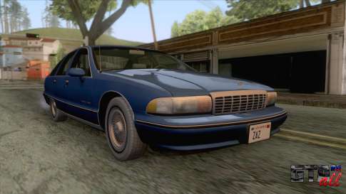 Chevrolet Caprice Classic 1992 для GTA San Andreas - вид спереди