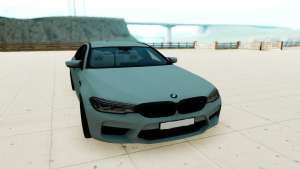 BMW M5 F90 для GTA San Andreas - вид спереди