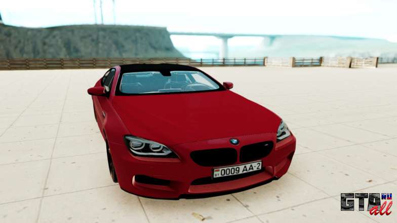 BMW M6 F13 для GTA San Andreas - вид спереди