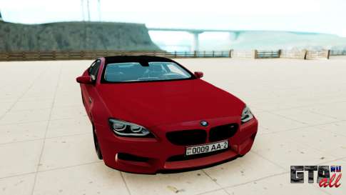 BMW M6 F13 для GTA San Andreas - вид спереди