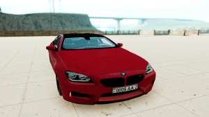 BMW M6 F13 для GTA San Andreas - вид спереди