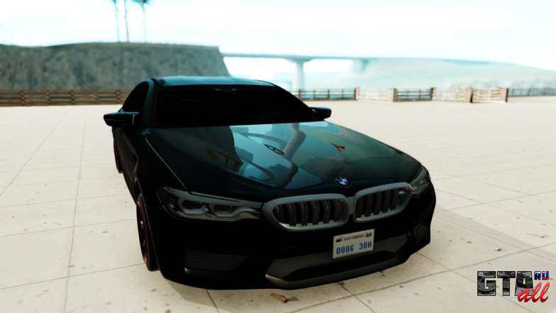 BMW M5 F90 для GTA San Andreas - вид спереди