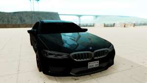 BMW M5 F90 для GTA San Andreas - вид спереди