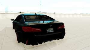 BMW M5 F90 для GTA San Andreas - вид сзади