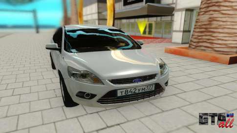 Ford Focus для GTA San Andreas - вид спереди