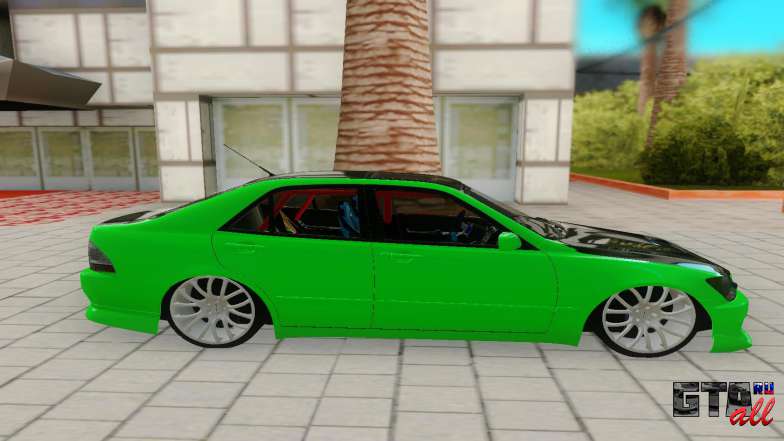 Lexus IS300 для GTA San Andreas - вид сбоку