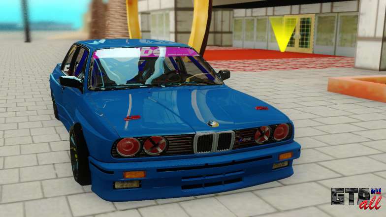 BMW M3 E30 для GTA San Andreas - вид спереди