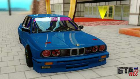 BMW M3 E30 для GTA San Andreas - вид спереди