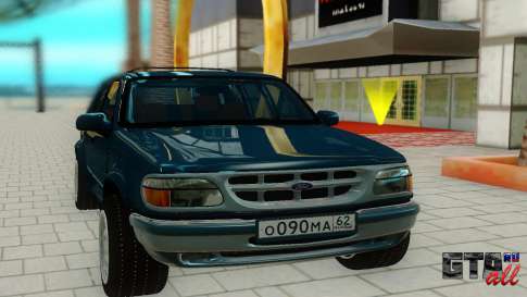 Ford Explorer 1996 для GTA San Andreas - вид спереди