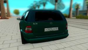 Mersedes-Benz ML 230 для GTA San Andreas - вид сзади