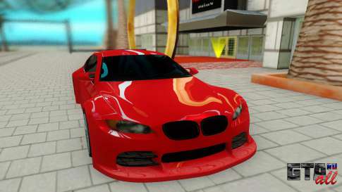 BMW M3 GTS для GTA San Andreas - вид спереди