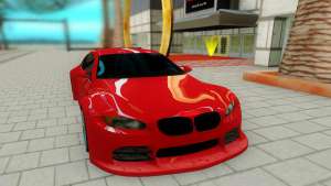 BMW M3 GTS для GTA San Andreas - вид спереди