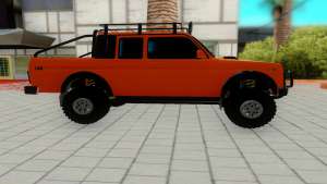 Lada Niva для GTA San Andreas - вид сбоку