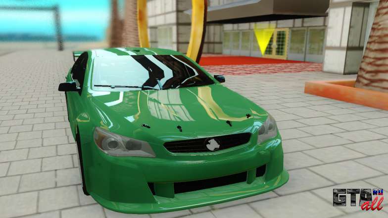 Holden Commodore для GTA San Andreas - вид спереди