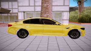 BMW M5 F90 для GTA San Andreas - вид сбоку