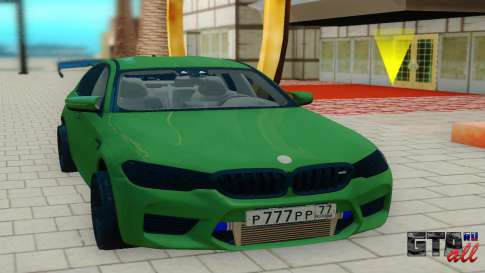 BMW M5 F90 для GTA San Andreas - вид спереди