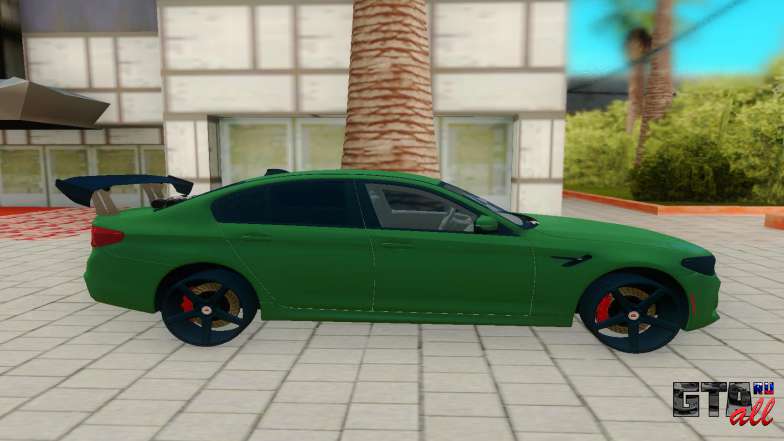 BMW M5 F90 для GTA San Andreas - вид сбоку