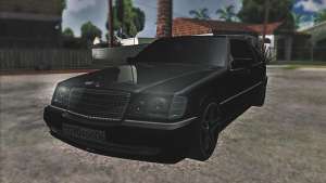 Mercedes-Benz S600 W140 AMG для GTA San Andreas - вид спереди