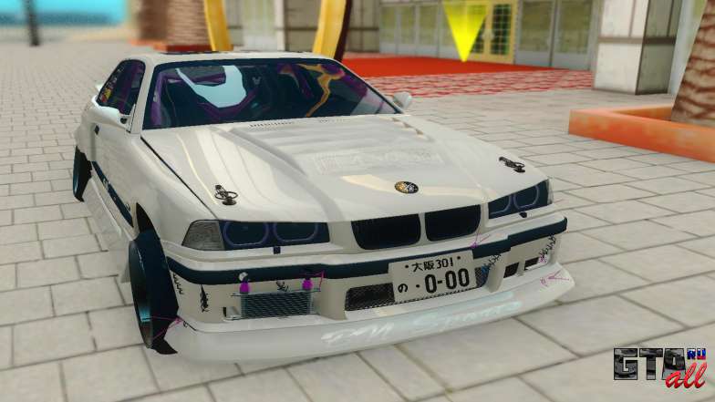 BMW M5 E36 для GTA San Andreas - вид спереди