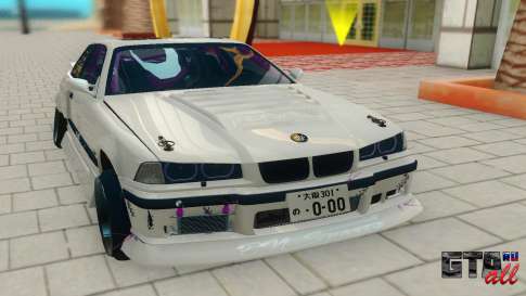 BMW M5 E36 для GTA San Andreas - вид спереди