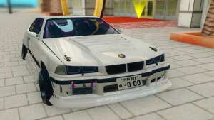 BMW M5 E36 для GTA San Andreas - вид спереди