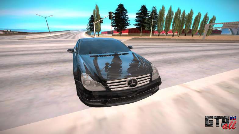 Mercedes-Benz CLS для GTA San Andreas - вид спереди