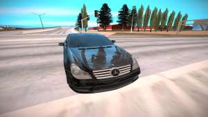 Mercedes-Benz CLS для GTA San Andreas - вид спереди