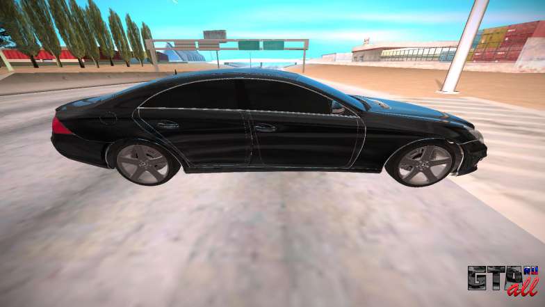 Mercedes-Benz CLS для GTA San Andreas - вид сбоку