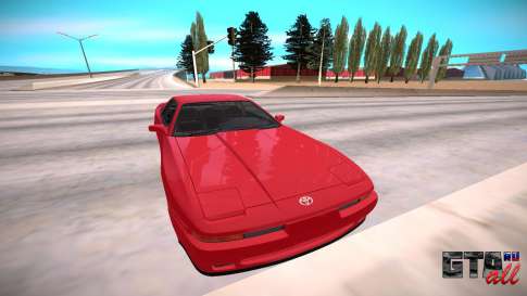 Toyota Supra MKIII для GTA San Andreas - вид спереди