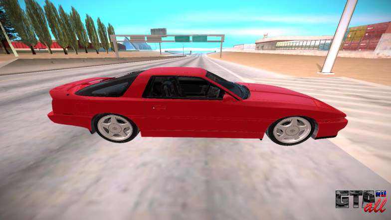 Toyota Supra MKIII для GTA San Andreas - вид сбоку