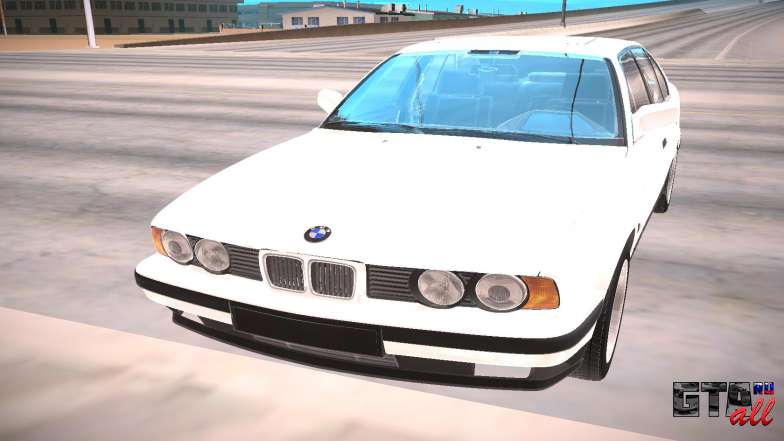 BMW M5 E34 для GTA San Andreas - вид спереди